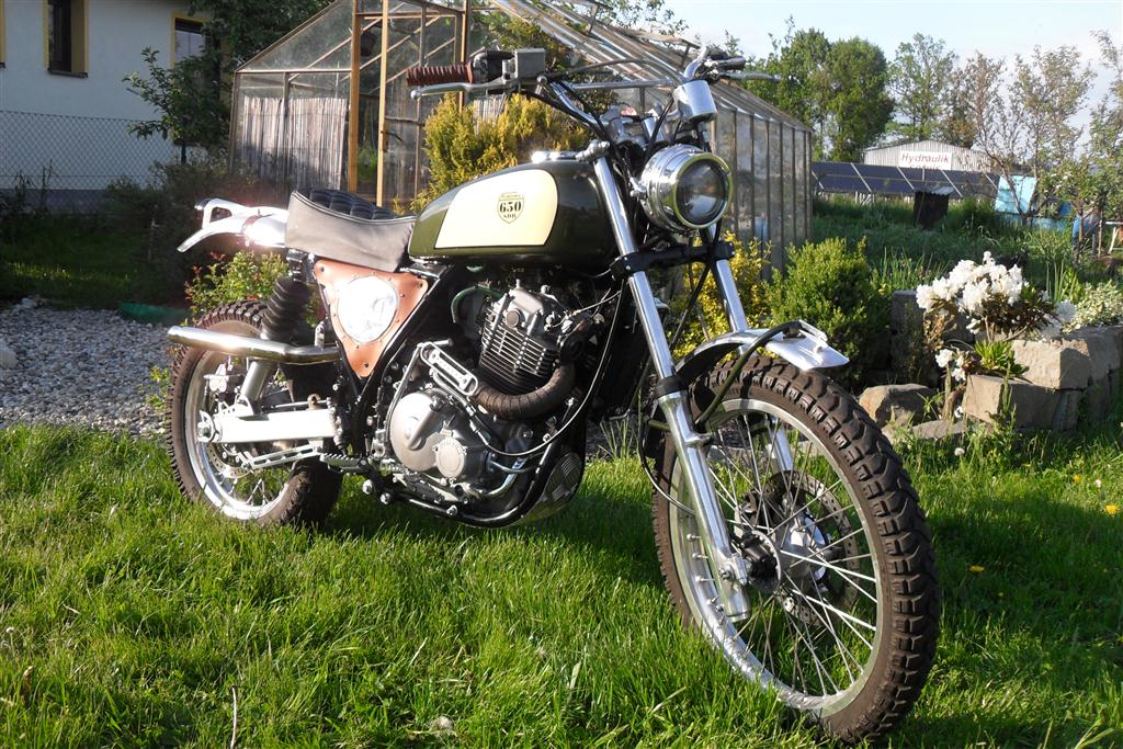 DR 650 scrambler